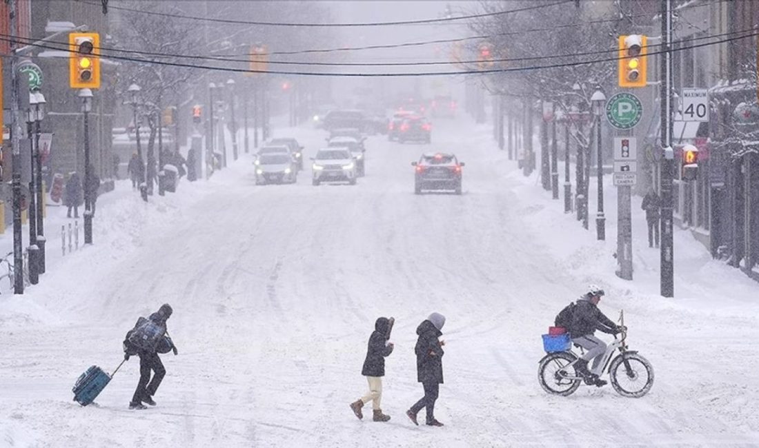 ABD, yoğun kar yağışı ve dondurucu soğukların etkisi altına girerken,