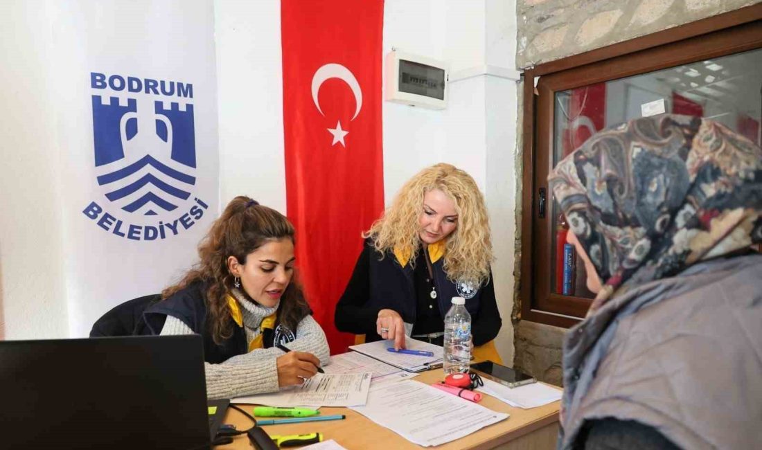 Bodrum Belediyesi’nin hayata geçirdiği Gezen Tartı Projesi kapsamında vatandaşlara ücretsiz