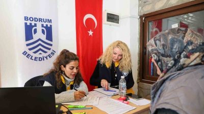 Bodrum Belediyesi’nin hayata geçirdiği Gezen Tartı Projesi kapsamında vatandaşlara ücretsiz