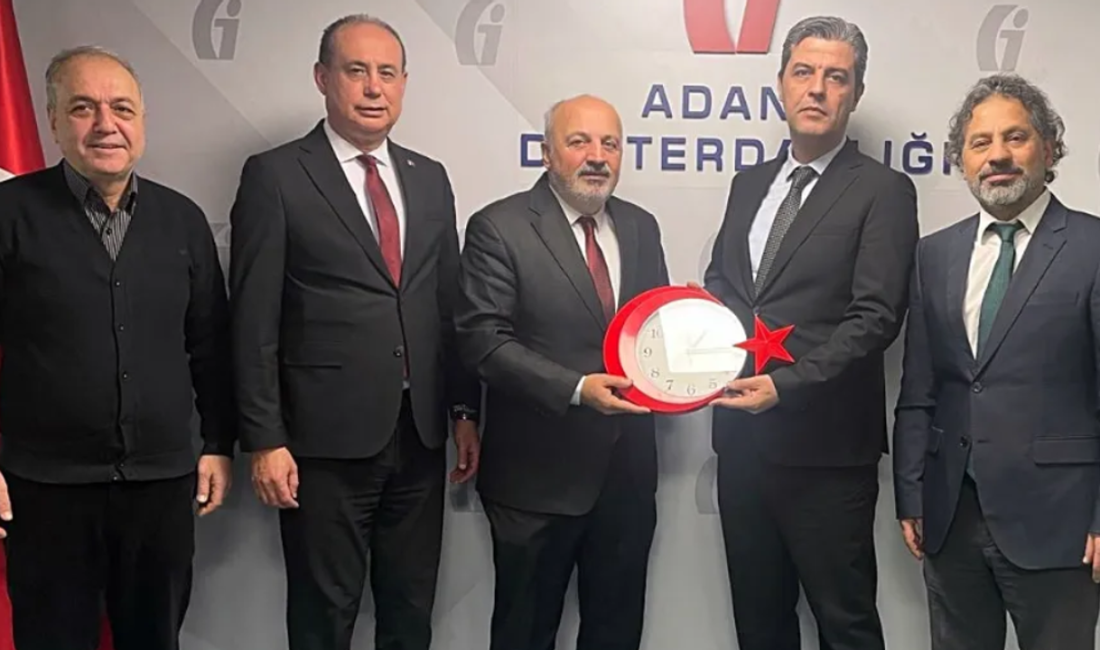 Türkiye Spor Yazarları Derneği (TSYD) Adana Şube yönetimi Adana Defterdarı