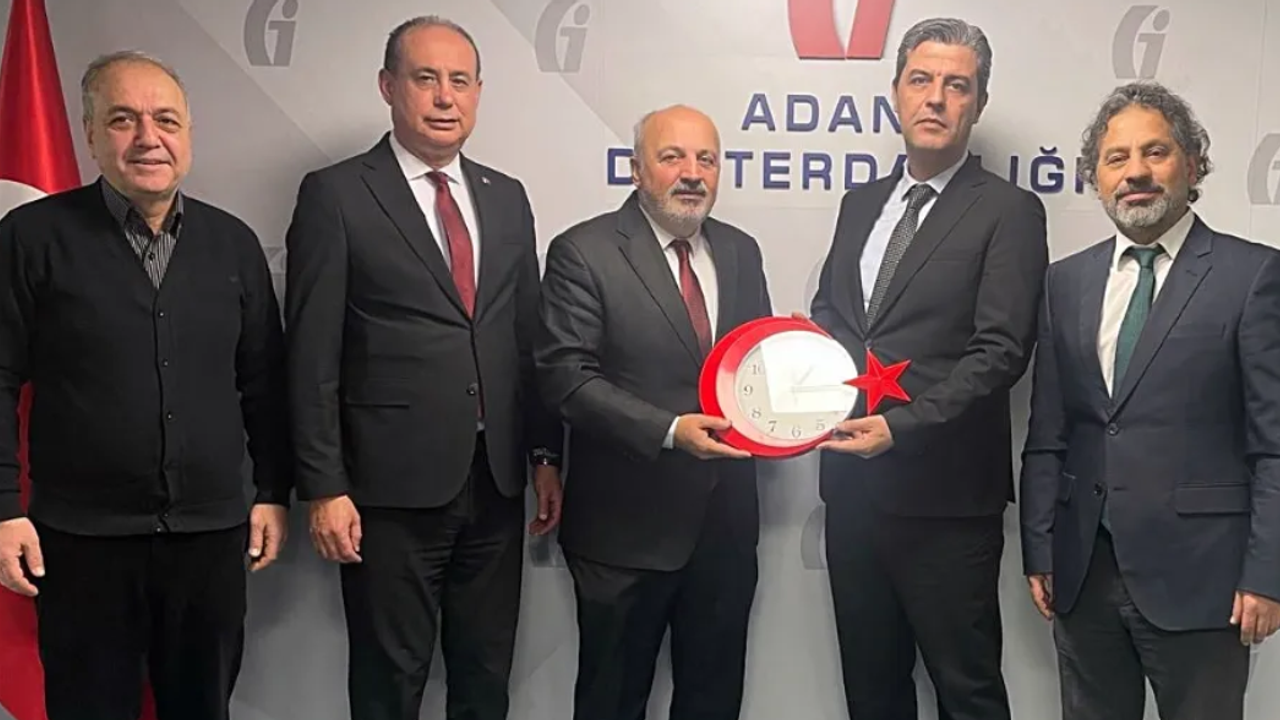 Türkiye Spor Yazarları Derneği (TSYD) Adana Şube yönetimi Adana Defterdarı