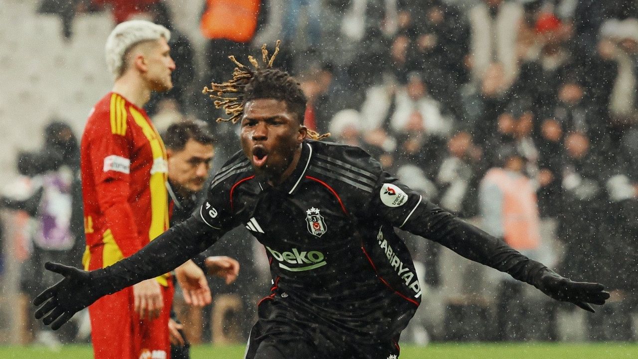 Beşiktaş, Trendyol Süper Lig’in 18. haftasında sahasında ağırladığı Kayserispor’u 90+5.