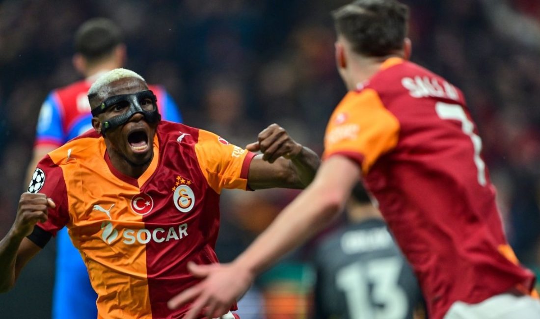 UEFA Şampiyonlar Ligi lig aşaması 7. hafta karşılaşmasında Galatasaray, sahasında