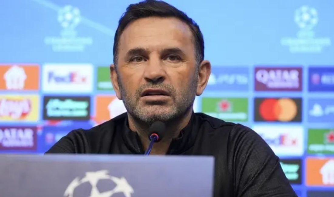 Galatasaray Teknik Direktörü Okan Buruk, Atletico Madrid maçı öncesi düzenlenen