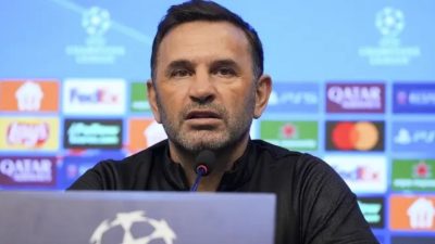 Galatasaray Teknik Direktörü Okan Buruk, Atletico Madrid maçı öncesi düzenlenen