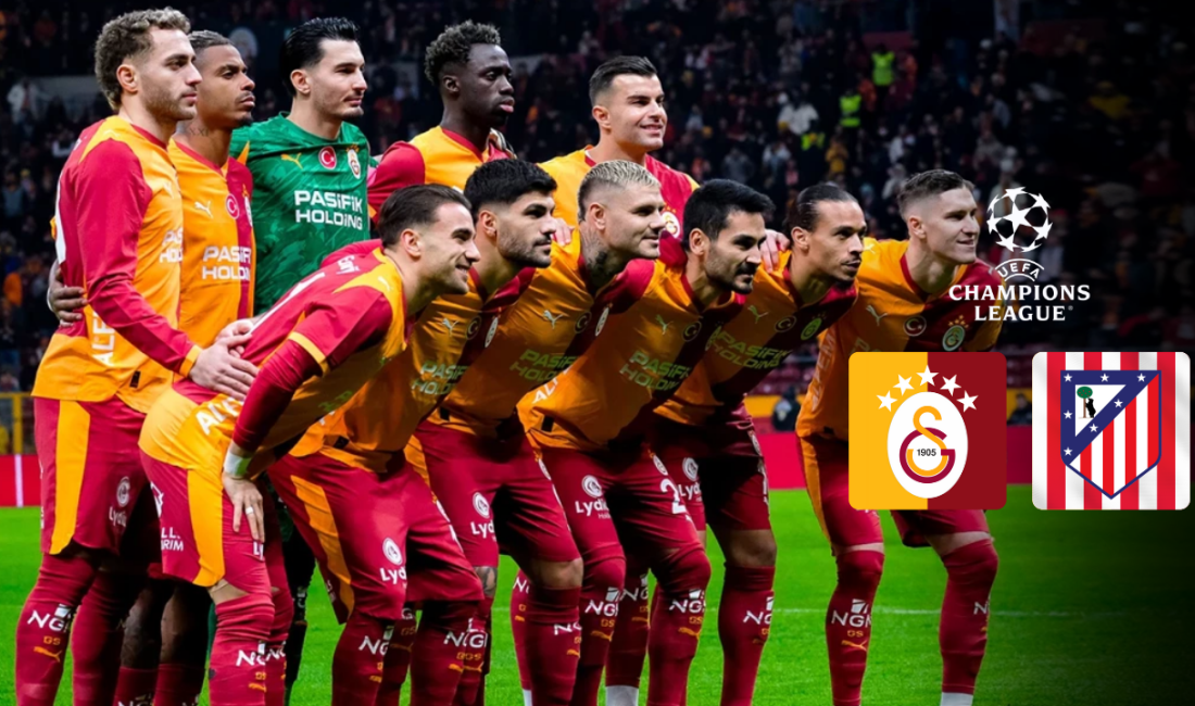 Galatasaray, UEFA Şampiyonlar Ligi 7. haftasında yarın İspanya temsilcisi Atletico