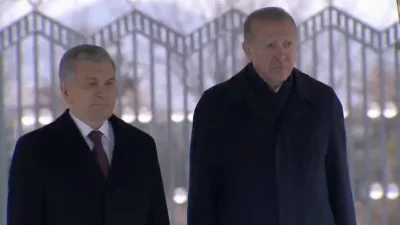 Özbekistan Cumhurbaşkanı Şevket Mirziyoyev, resmi temaslarda bulunmak üzere Türkiye’ye geldi.