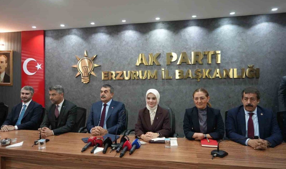 Milli Eğitim Bakanı Yusuf Tekin, Erzurum’da yaptığı açıklamada muhalefeti sert