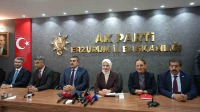 Milli Eğitim Bakanı Yusuf Tekin, Erzurum’da yaptığı açıklamada muhalefeti sert