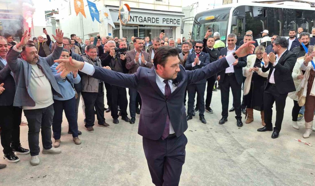 AK Parti Bodrum İlçe Başkanlığı’na atanan Seha Ergene, partililerin yoğun
