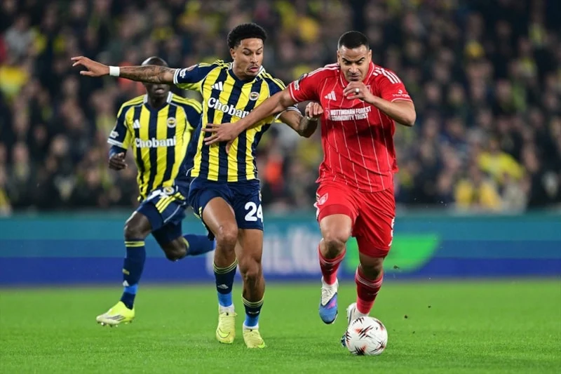 UEFA Avrupa Ligi son 16 play-off turu ilk maçında Fenerbahçe,