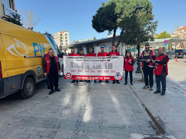 Kent A.Ş. işçileri, yıllardır eksik maaş aldıklarını ve aylardır ödeme