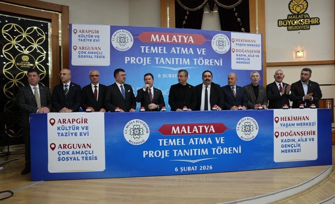 6 Şubat depremlerinin 3’üncü yıl dönümünde Malatya’ya giden Muğla Büyükşehir