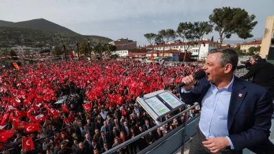 Özgür Özel’in mitingi öncesi Milas’ta kesilen asırlık zeytin ağaçları iddiası
