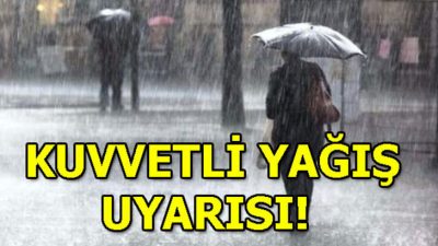 Meteoroloji, 17 Şubat sabahından itibaren Muğla genelinde yer yer şiddetli
