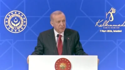 Cumhurbaşkanı Recep Tayyip Erdoğan, 8 Mart Dünya Kadınlar Günü dolayısıyla
