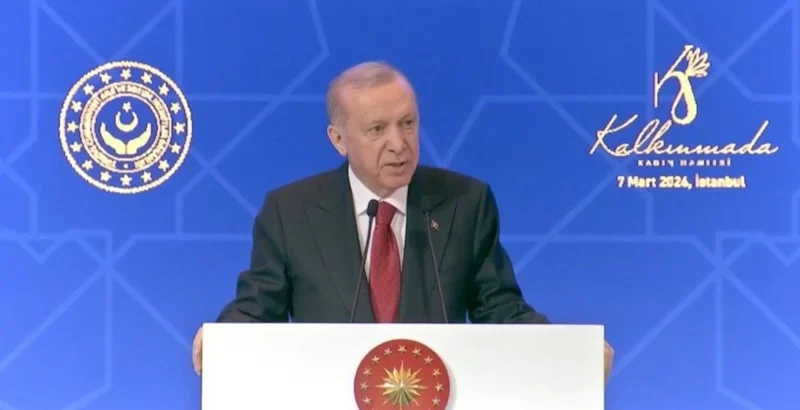 Cumhurbaşkanı Recep Tayyip Erdoğan, 8 Mart Dünya Kadınlar Günü dolayısıyla