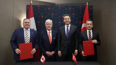 TÜNAŞ ile Kanada merkezli AtkinsRéalis arasında imzalanan mutabakat zaptıyla iki