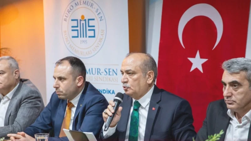 Büro Memur-Sen Genel Başkanı Yusuf Yazgan, memurların bayram ikramiyesi alamayan